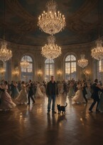 Прогулки с котом. Ночная жизнь замков